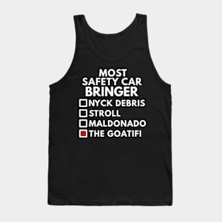 The Bringer Of the Most Safety Cars Tank Top